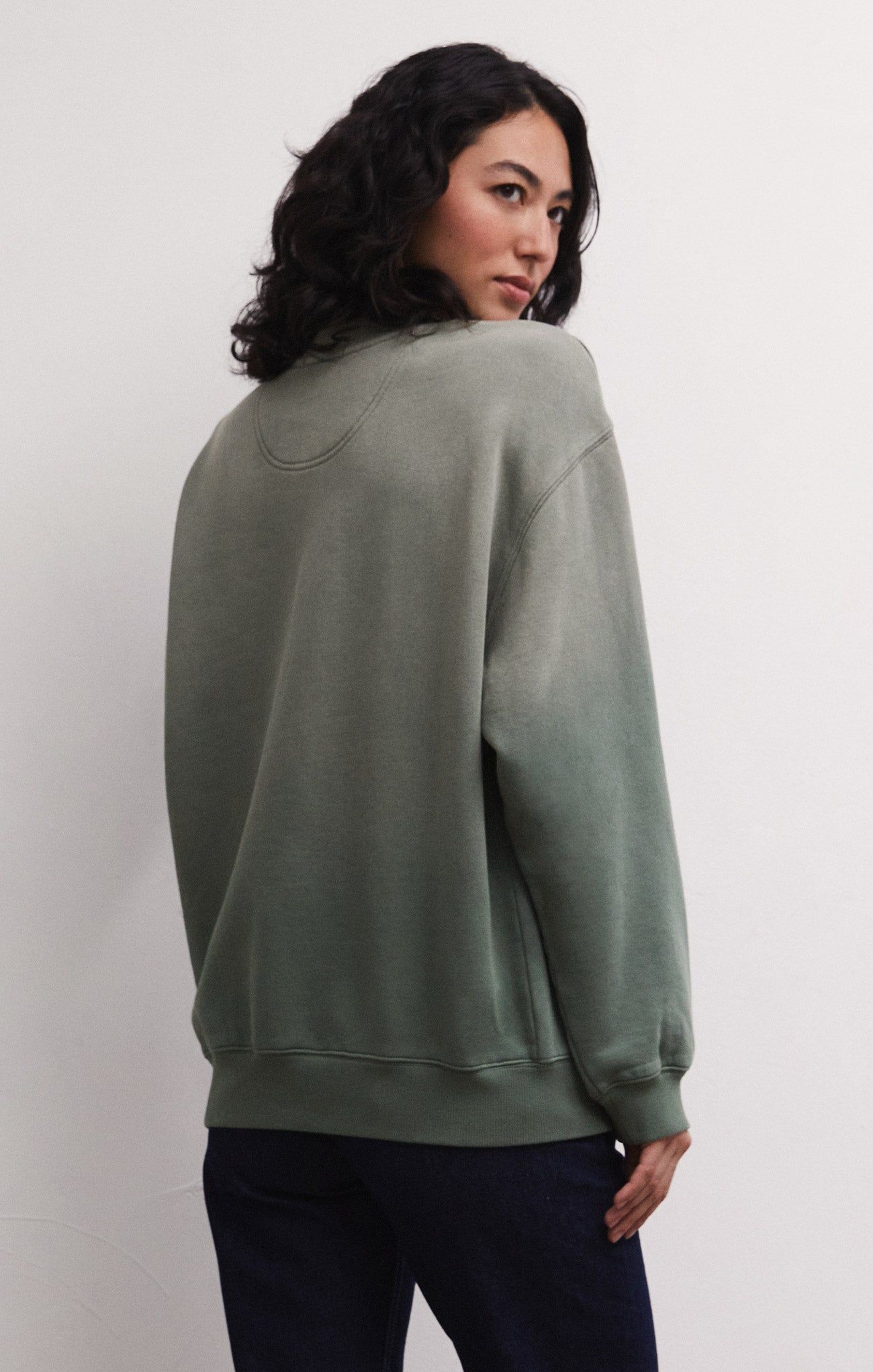 Merry Sweatshirt sold by Z Supply product image thumbnail 3