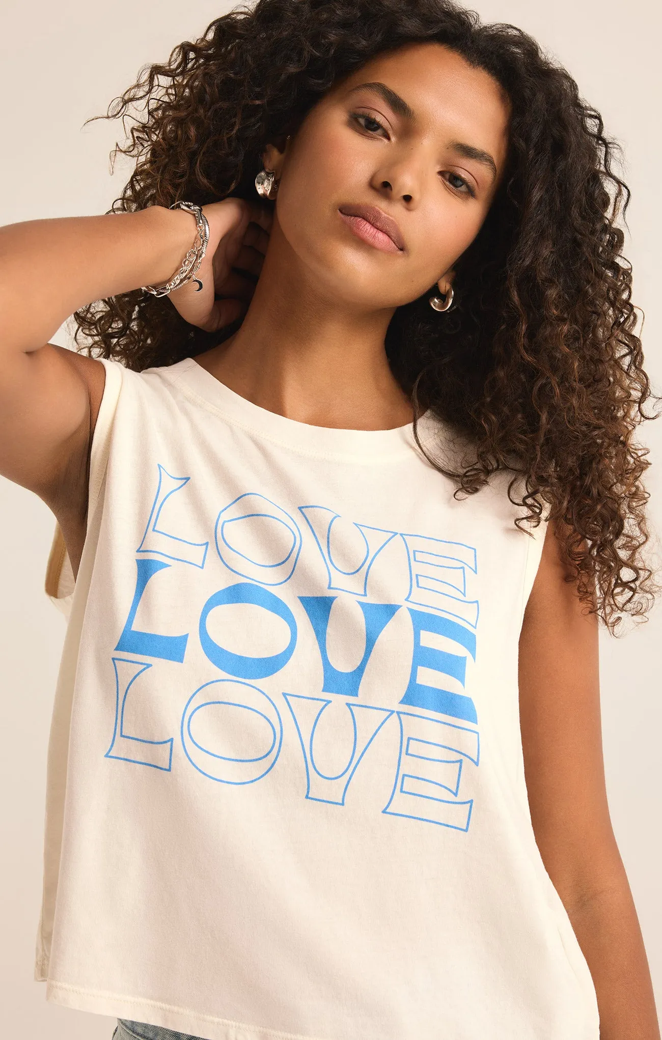 Love Love Love La Mer Tank sold by Z Supply product image thumbnail 5