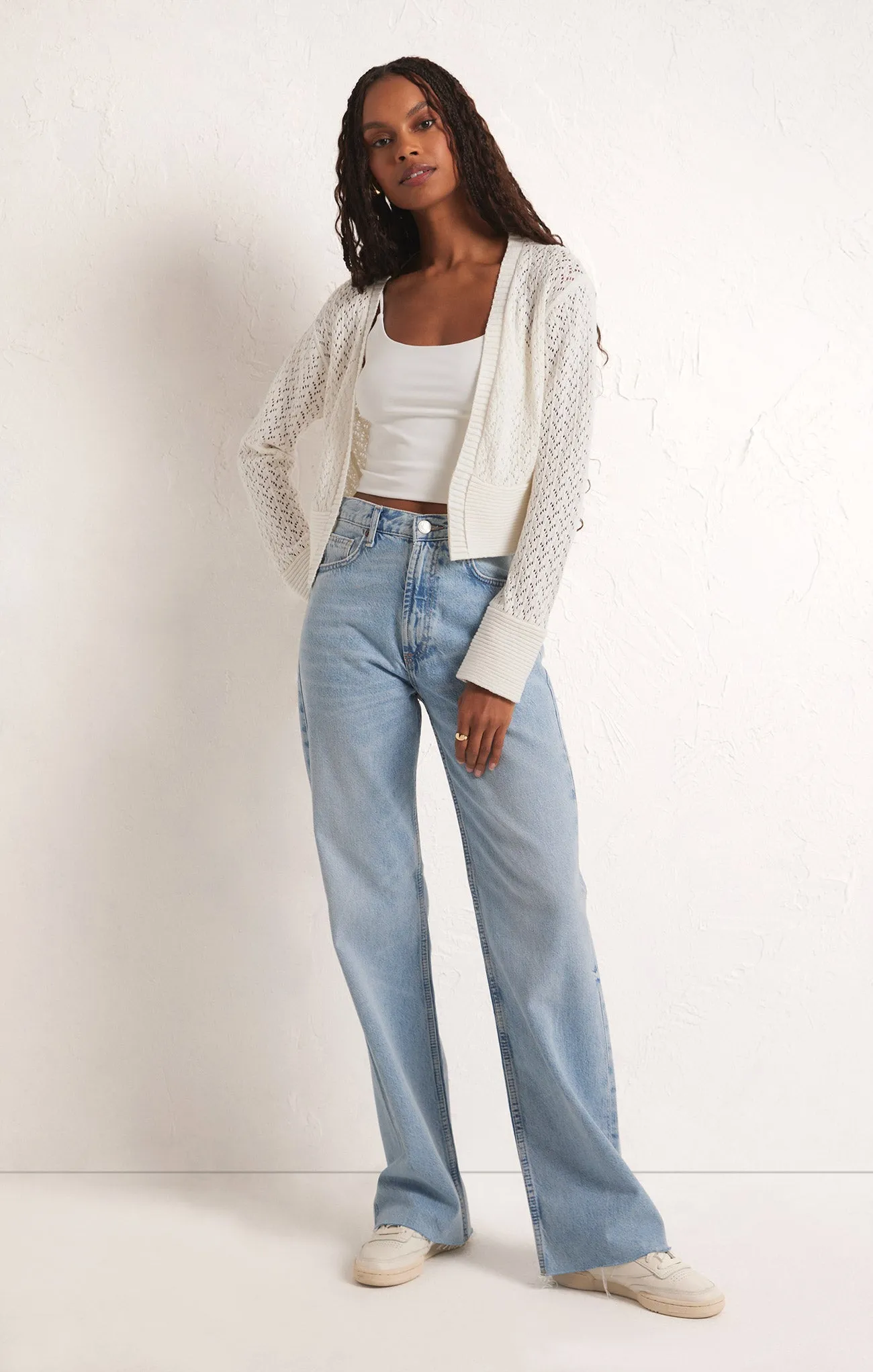 Kapa Pointelle Cardigan sold by Z Supply product image thumbnail 4