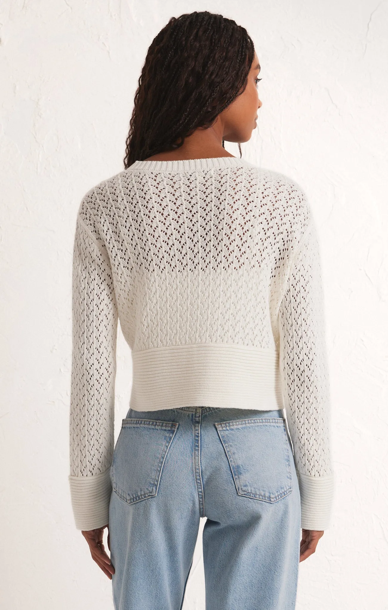 Kapa Pointelle Cardigan sold by Z Supply product image thumbnail 2