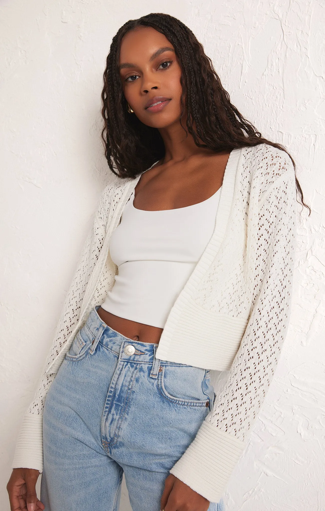 Kapa Pointelle Cardigan sold by Z Supply product image thumbnail 5