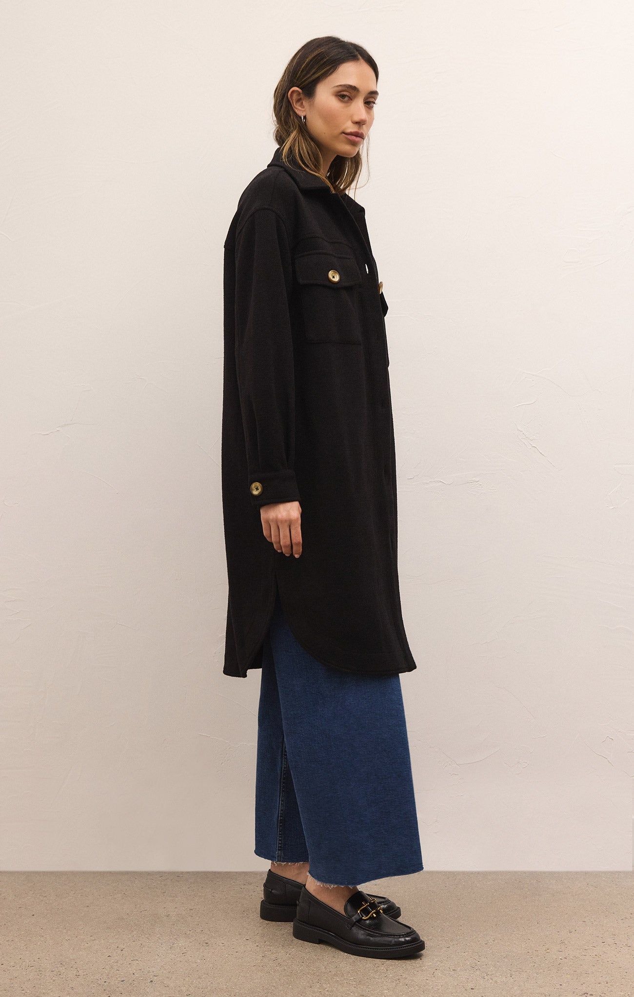 Sonoma Long Shirt Jacket sold by Z Supply product image thumbnail 3
