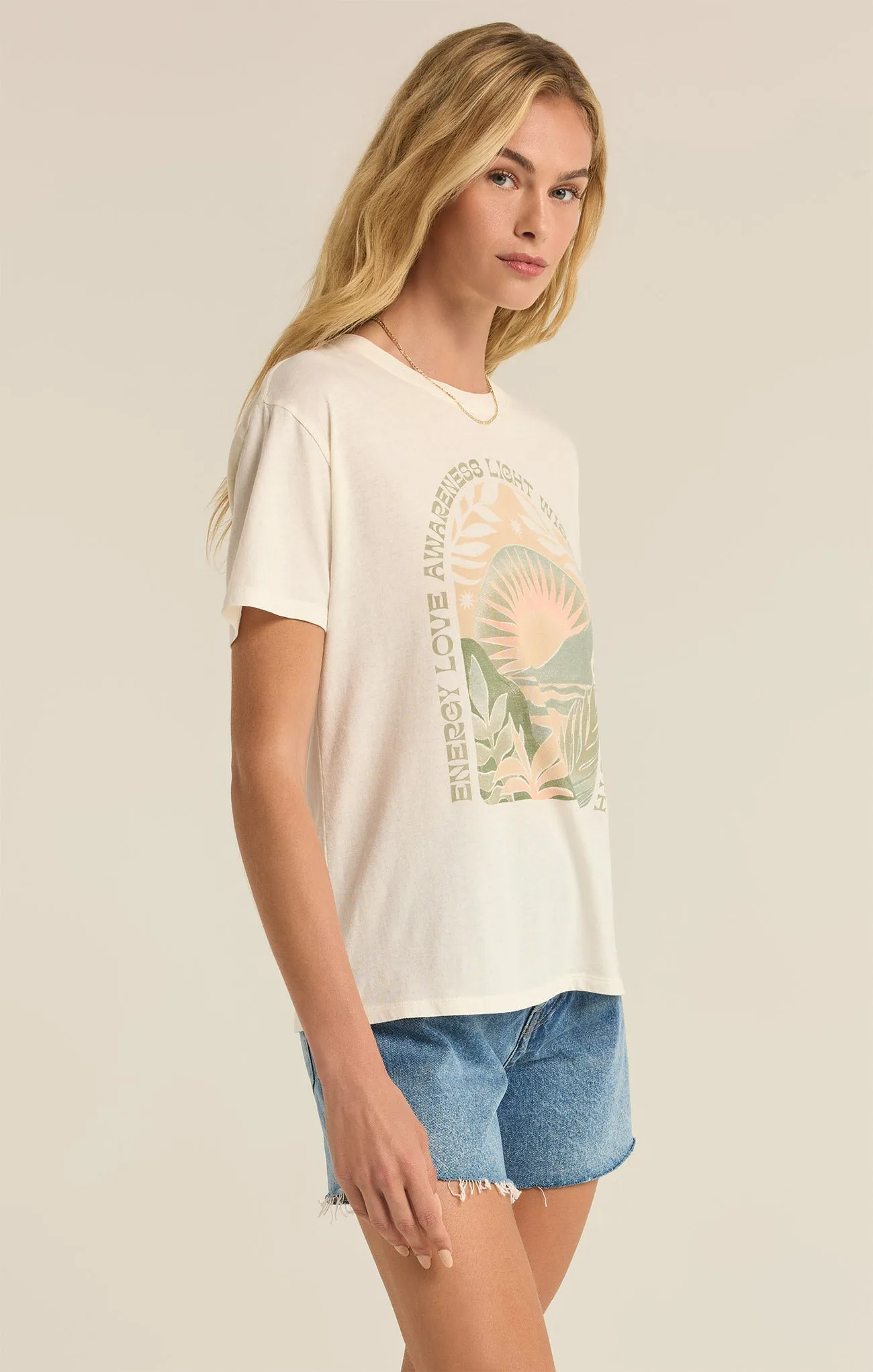 Love Energy Boyfriend Tee sold by Z Supply product image thumbnail 3