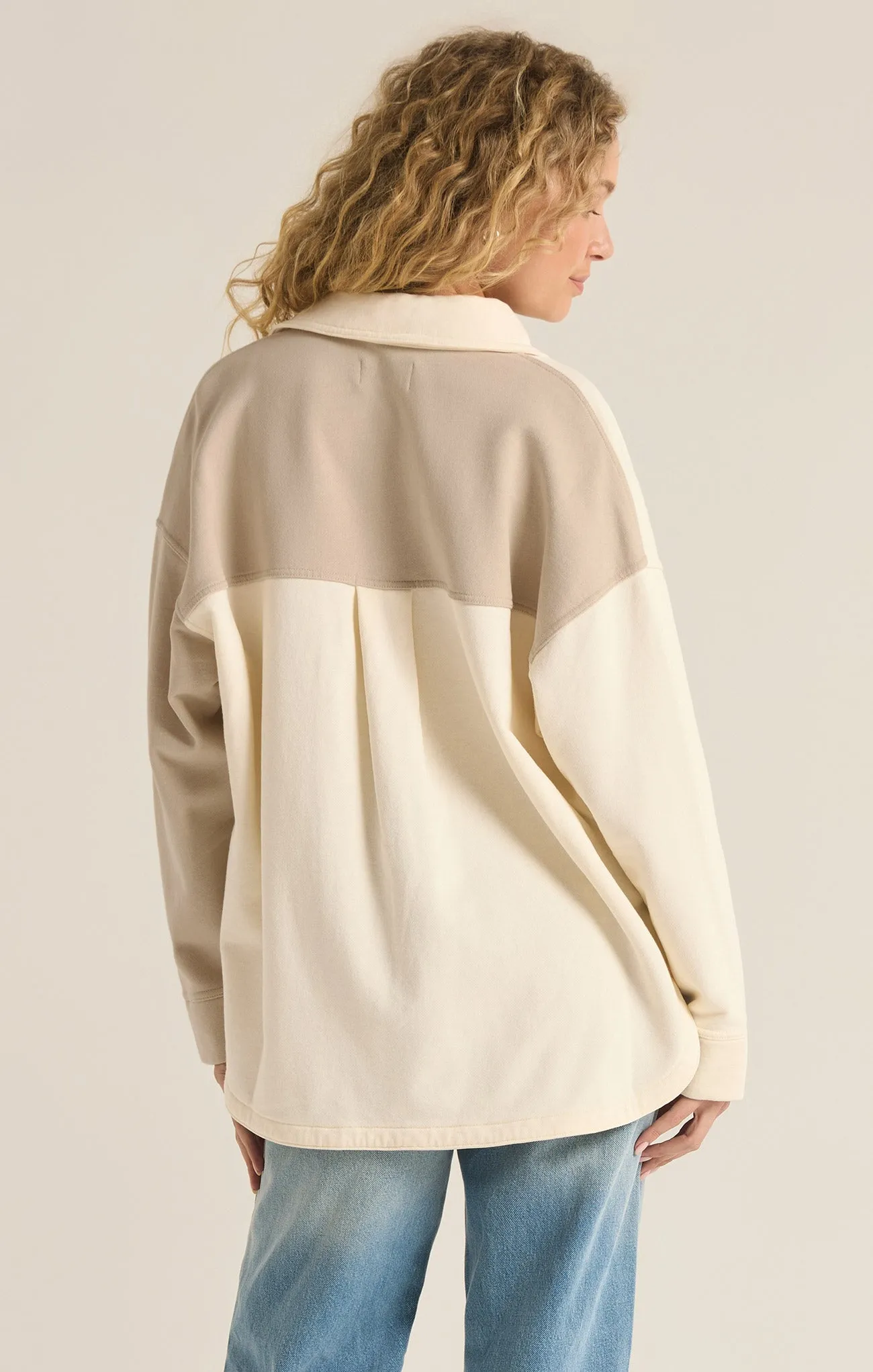 All Day Color Block Jacket sold by Z Supply product image thumbnail 2