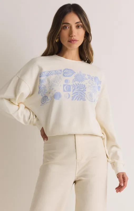 Nature Tomgirl Sweatshirt sold by Z Supply