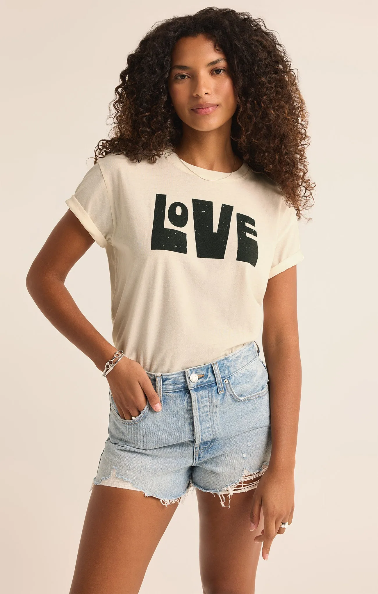 Love You Boyfriend Tee sold by Z Supply