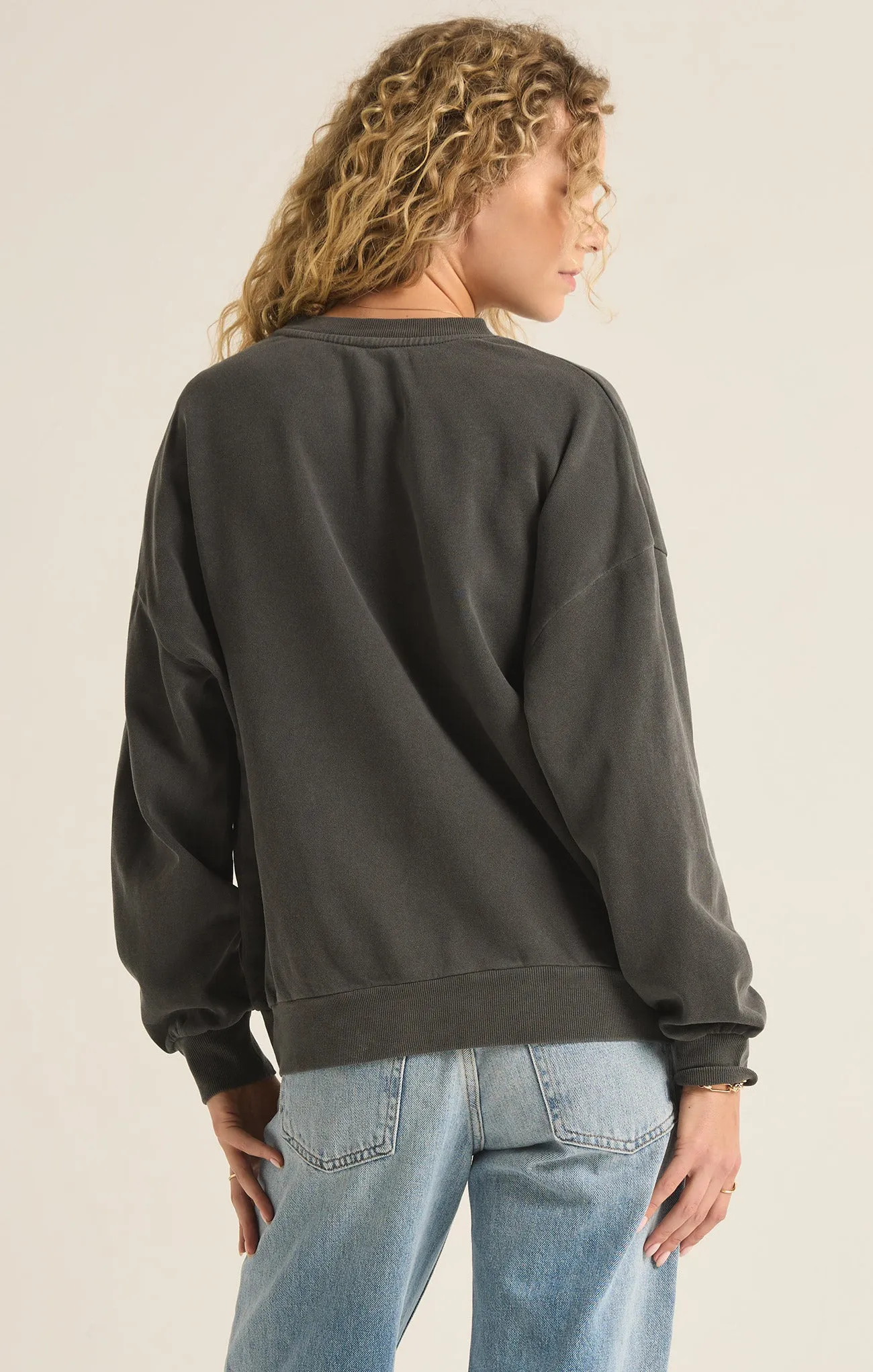 Halftime Sunday Sweatshirt sold by Z Supply product image thumbnail 2