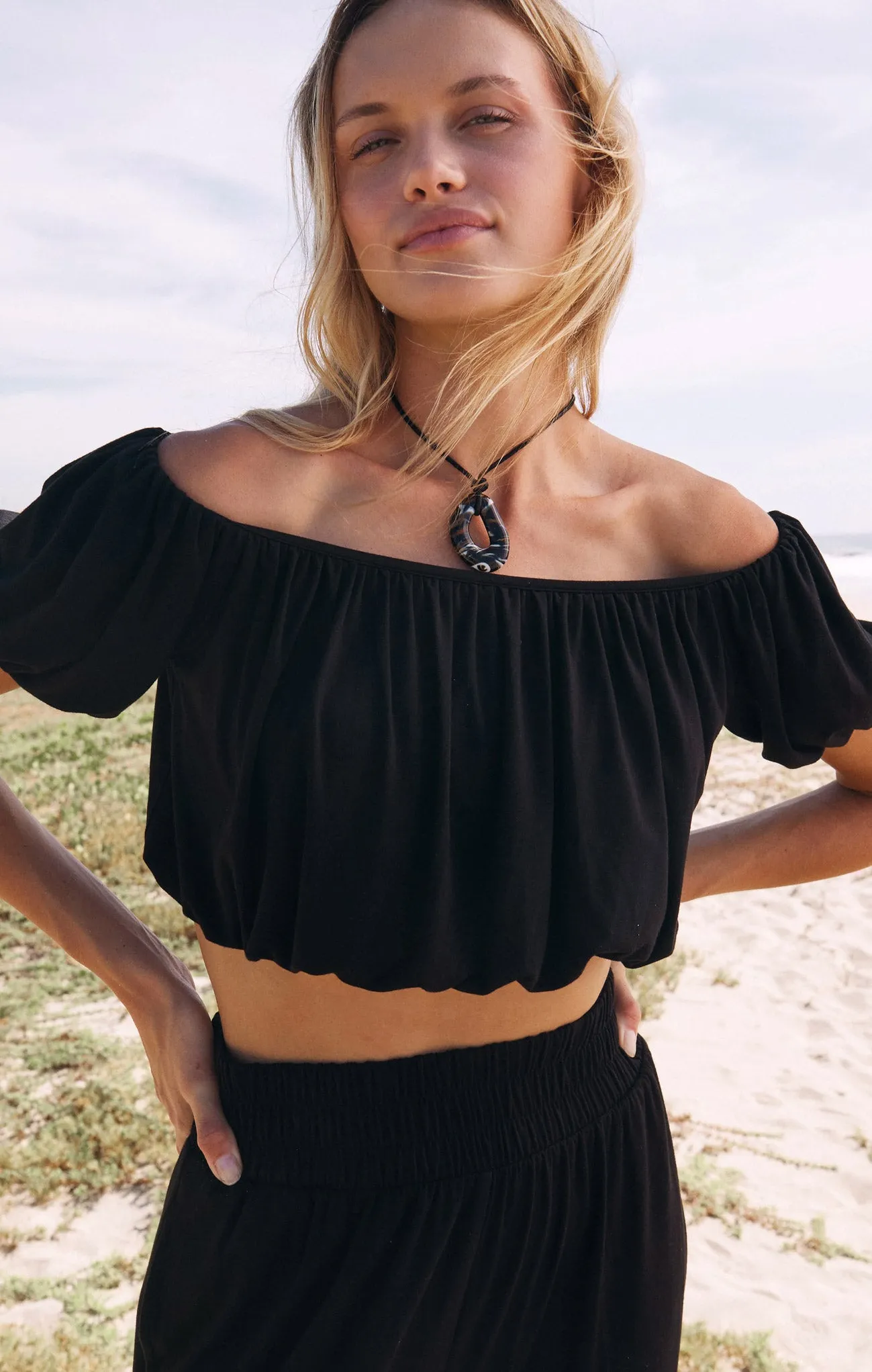 Fortuna Cropped Top sold by Z Supply