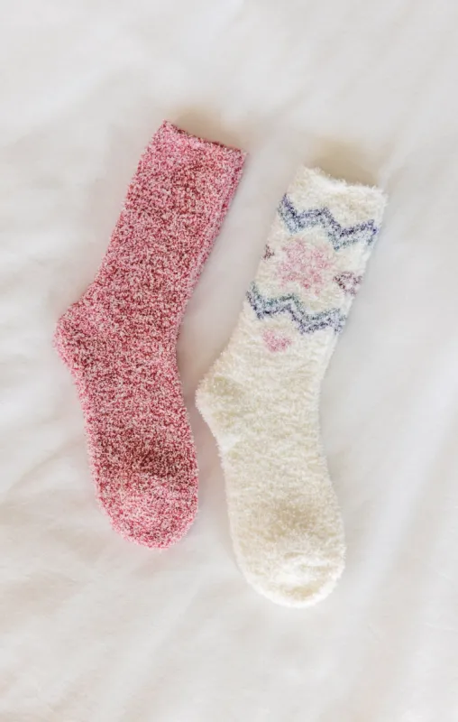 Plush Fair Isle Socks (2-Pack) sold by Z Supply