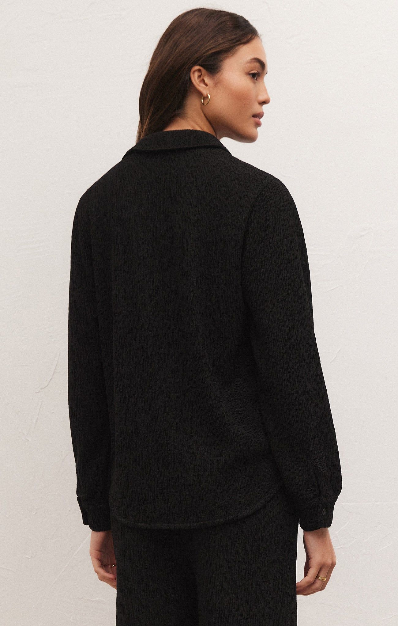 Lyrical Crinkle Knit Shirt sold by Z Supply product image thumbnail 2