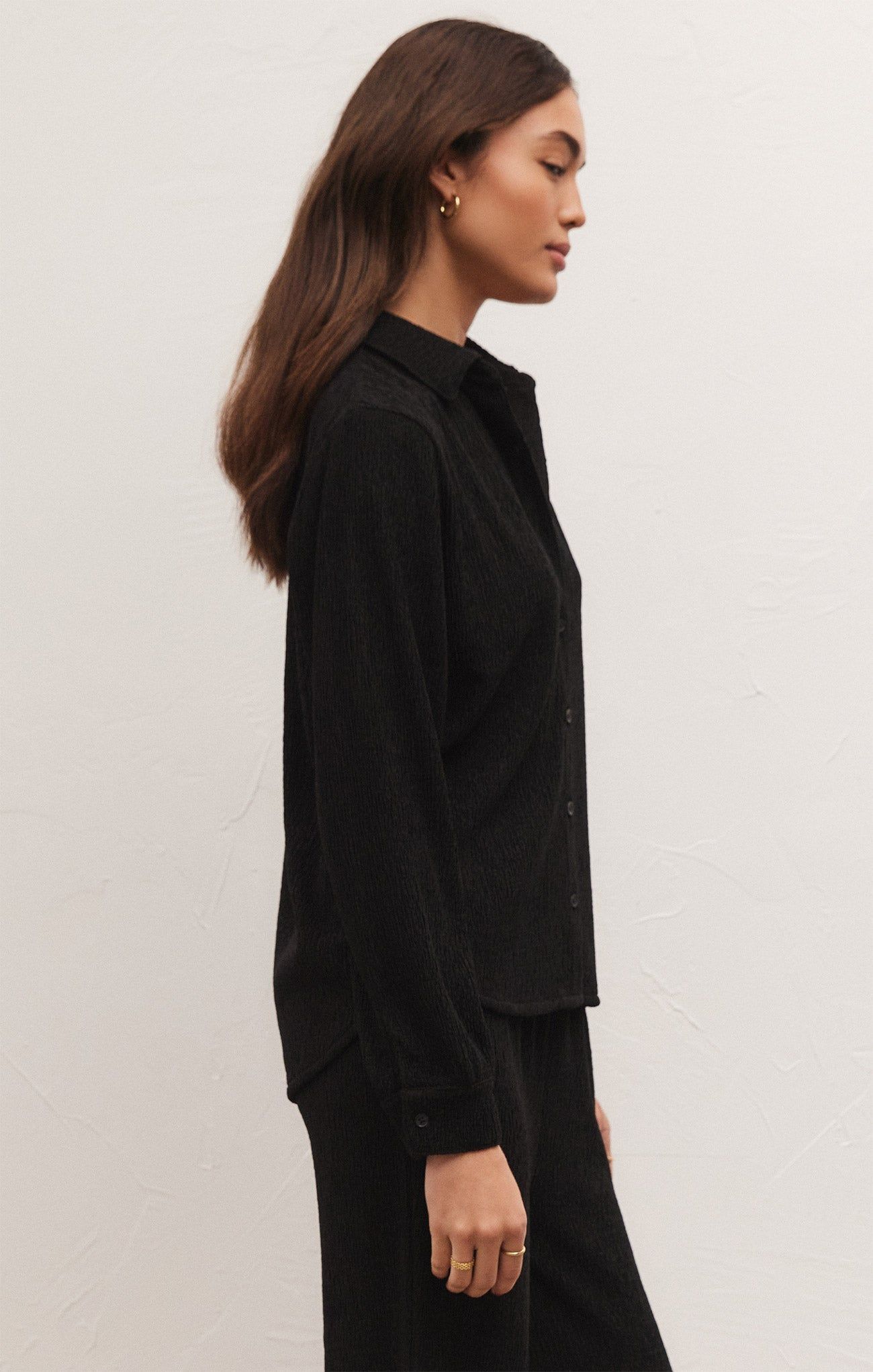 Lyrical Crinkle Knit Shirt sold by Z Supply product image thumbnail 3