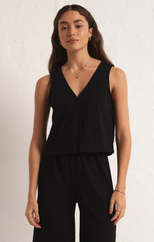 Solace Textured Slub Top sold by Z Supply