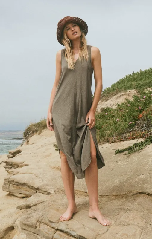Reverie Slub Midi Dress made by Z Supply