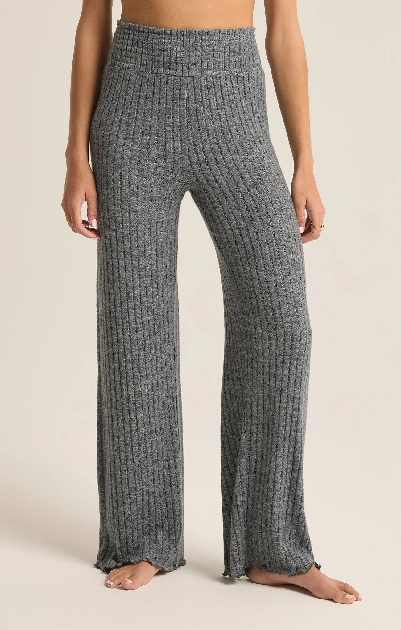 Dawn Smocked Silky Rib Pant sold by Z Supply