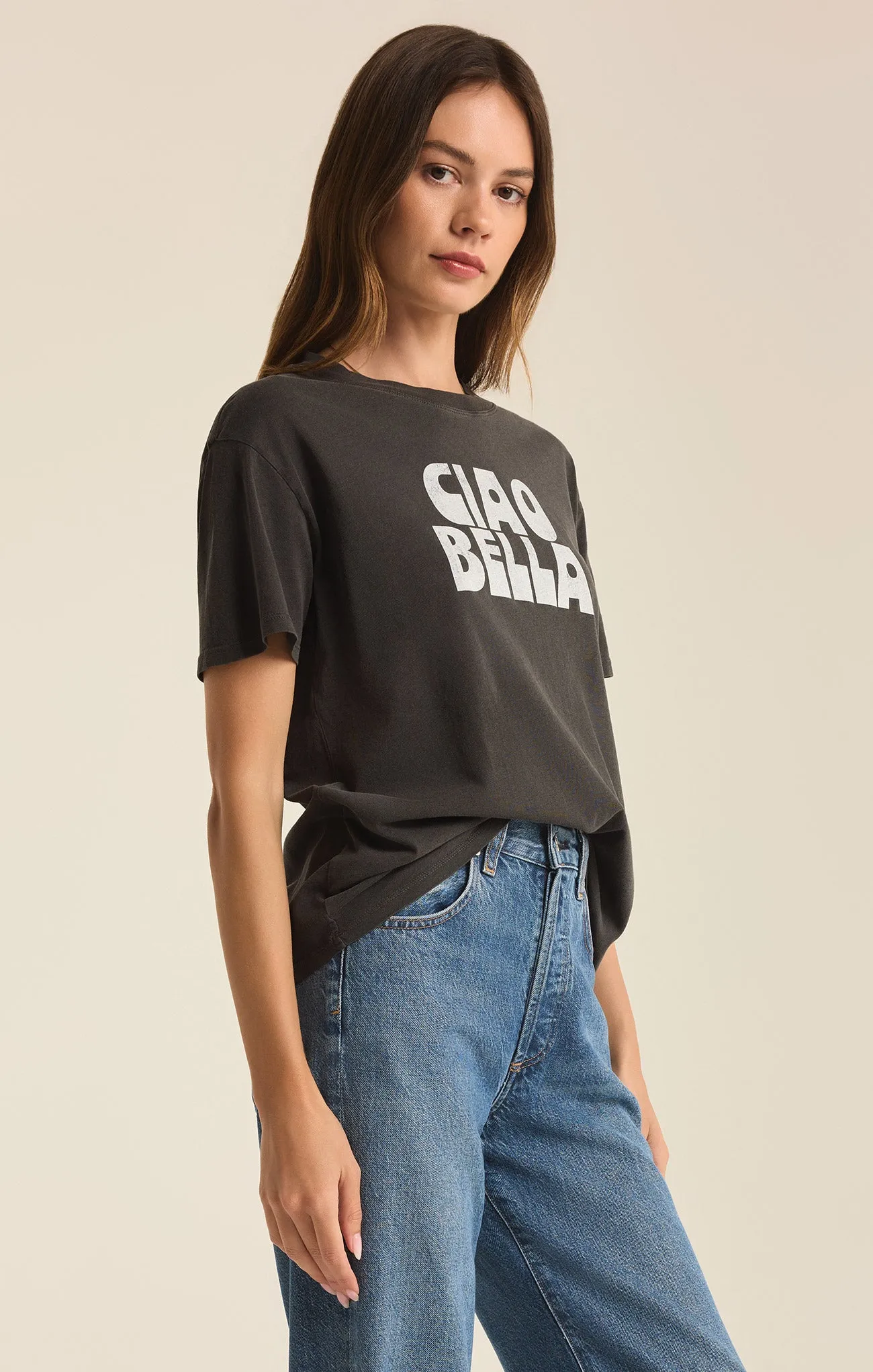 Ciao Boyfriend Tee sold by Z Supply product image thumbnail 3