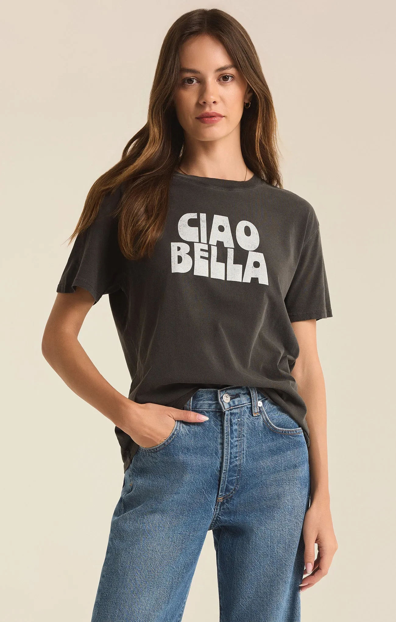 Ciao Boyfriend Tee sold by Z Supply