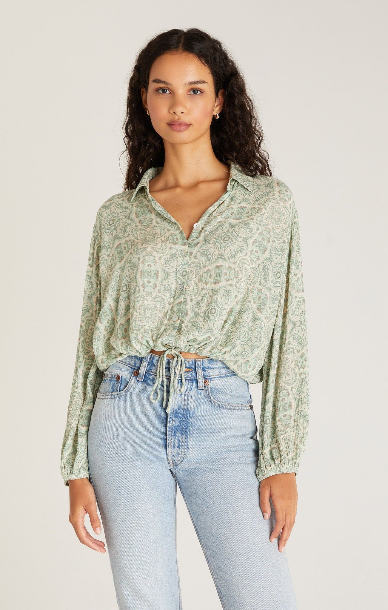 Becca Medallion Top sold by Z Supply