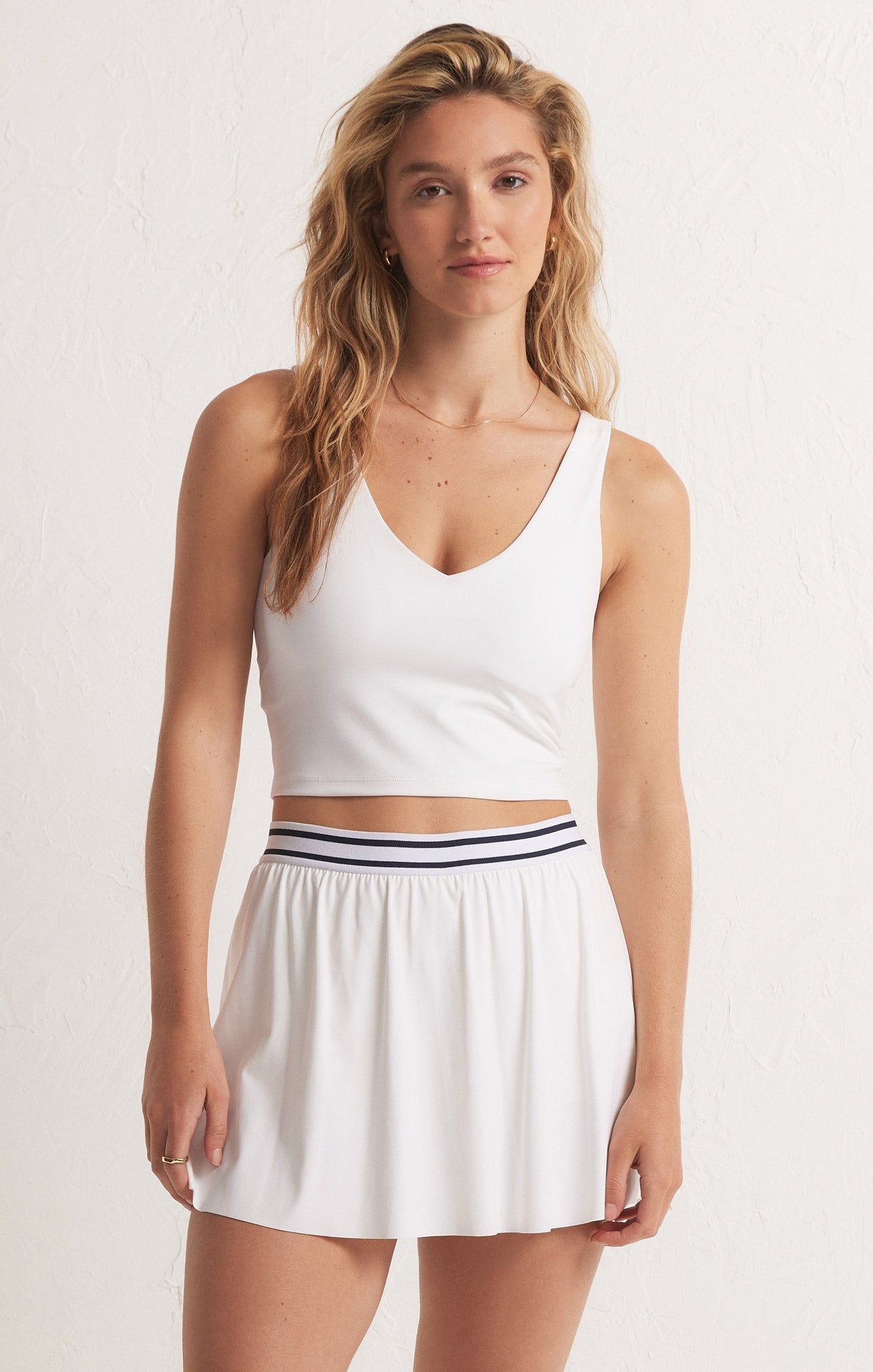 V-Neck Longline Tank Bra sold by Z Supply product image thumbnail 3