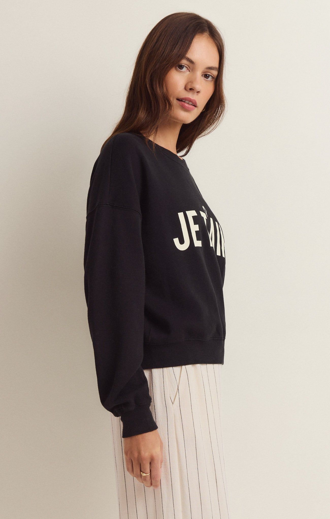 Je Taime Sweashirt sold by Z Supply product image thumbnail 3