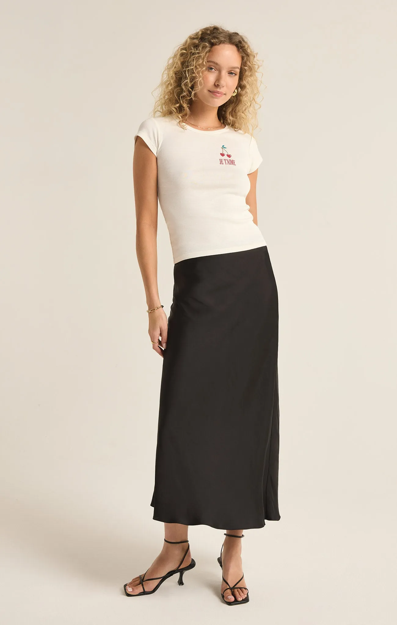 Je T'aime Cheeky Tee sold by Z Supply product image thumbnail 4