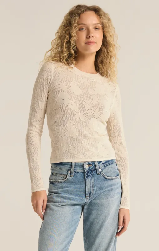 Tibi Mesh Sweater sold by Z Supply