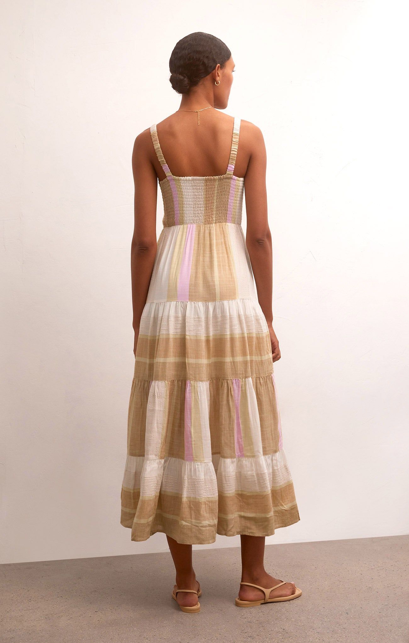 Kyara Striped Smocked Maxi Dress sold by Z Supply product image thumbnail 2