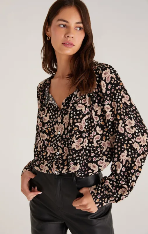 Adella Paisley Top sold by Z Supply