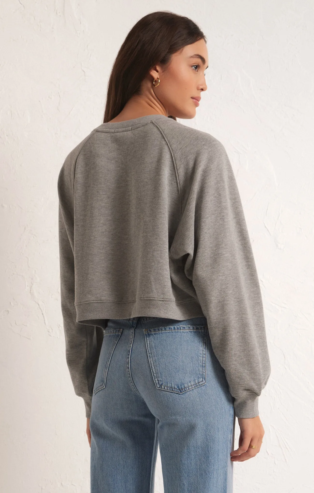 Crop Out Sweatshirt sold by Z Supply product image thumbnail 2