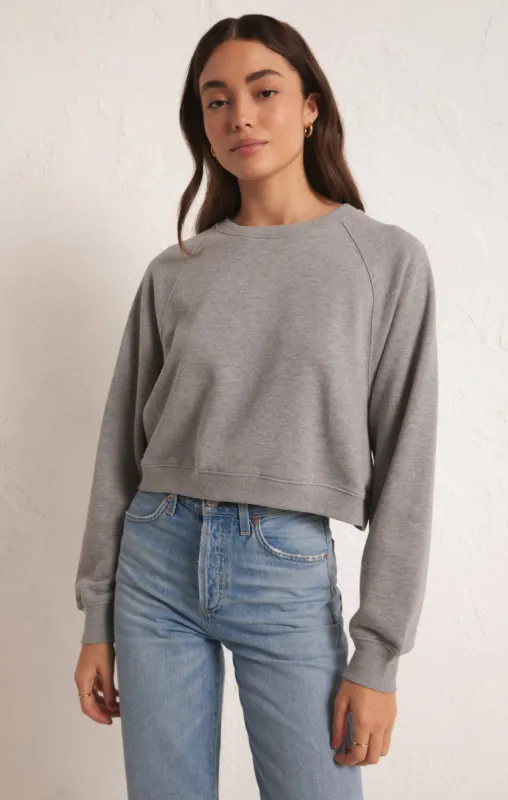 Crop Out Sweatshirt sold by Z Supply
