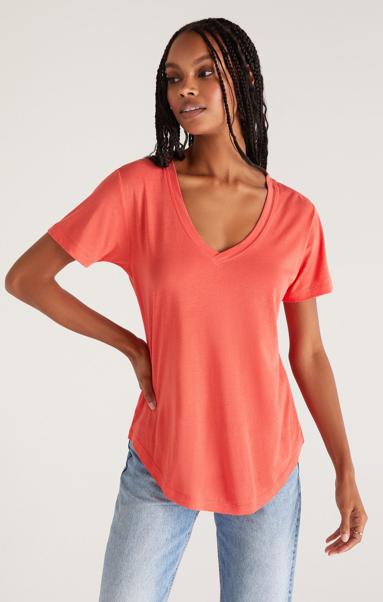 Modal V-Neck Tee sold by Z Supply product image thumbnail 6
