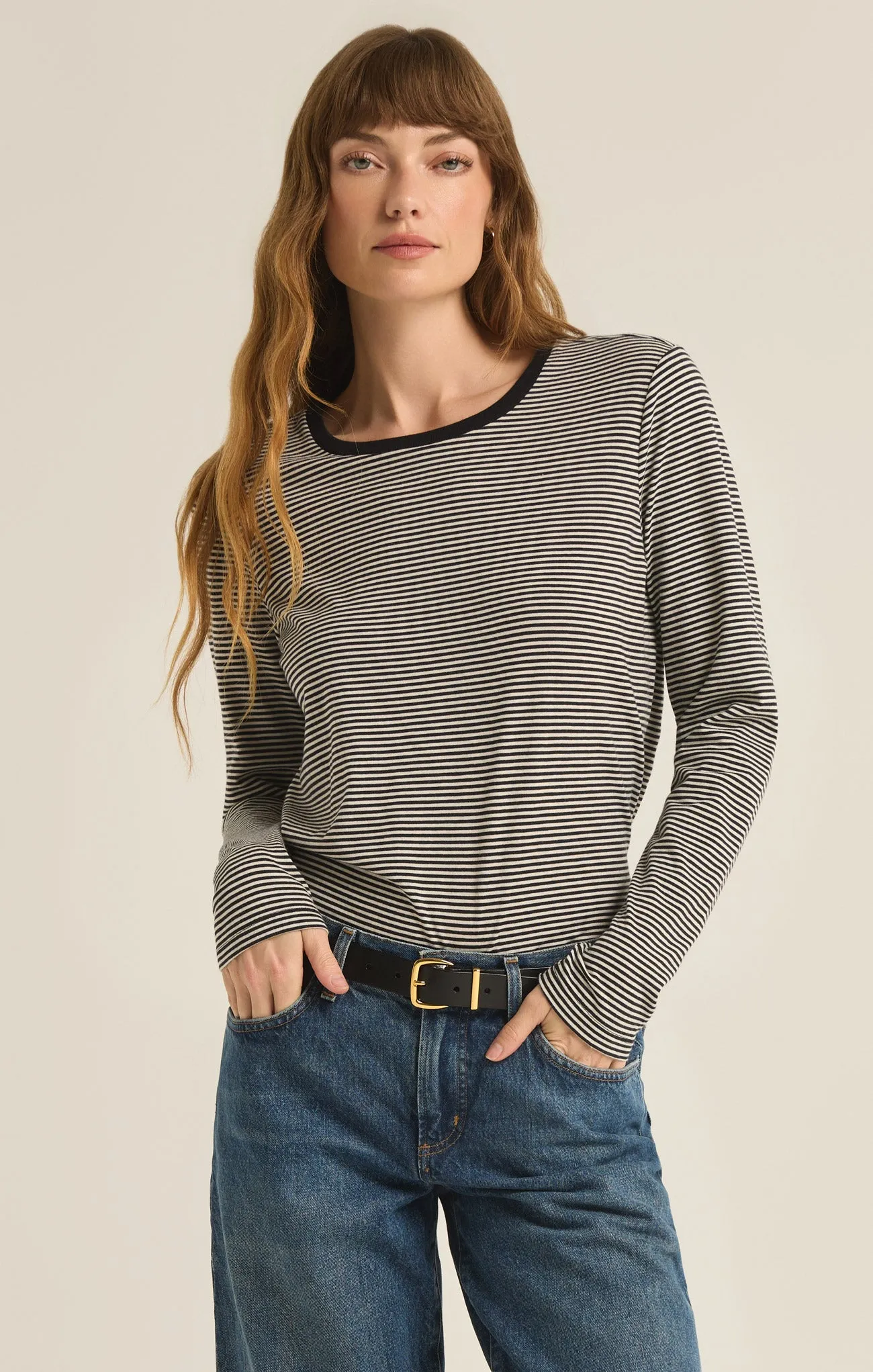 Sailor Long Sleeve Stripe Top sold by Z Supply