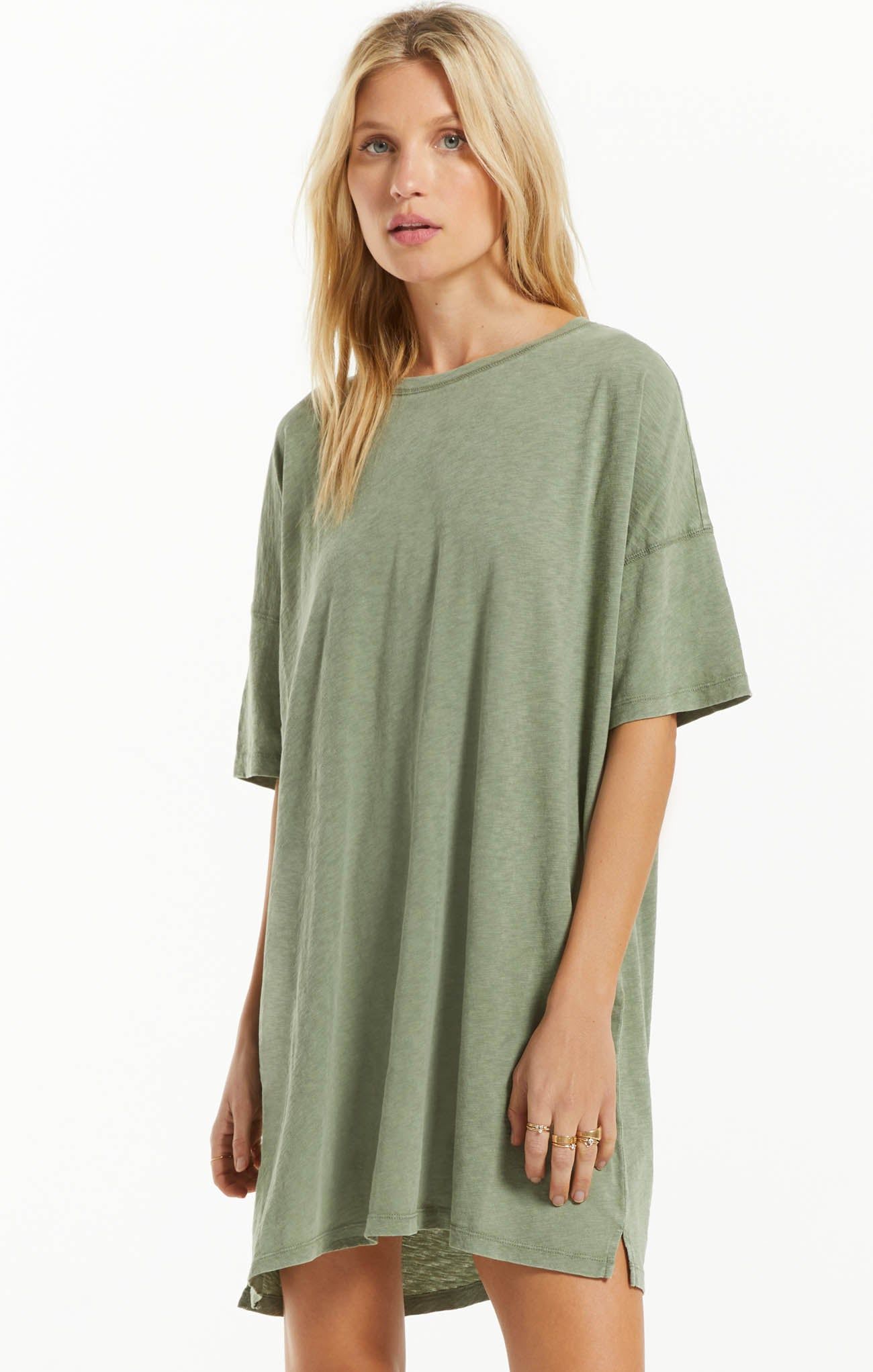 Delta Slub T-Shirt Mini Dress sold by Z Supply product image thumbnail 25