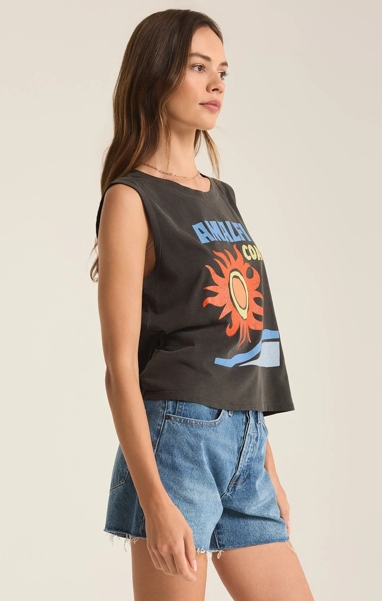 Amalfi Coast La Mer Tank sold by Z Supply product image thumbnail 3