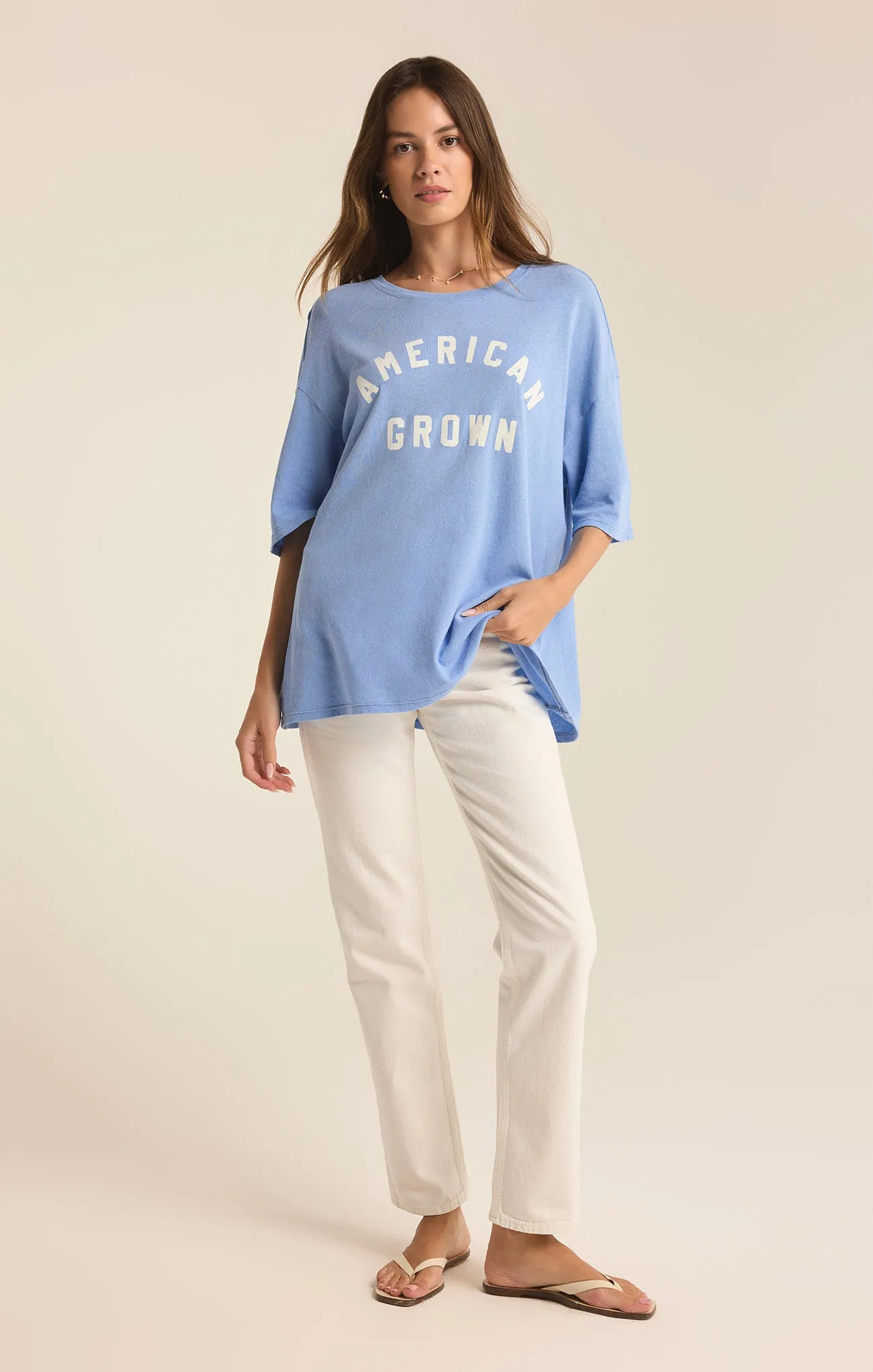 American Grown SoCal Oversized Tee sold by Z Supply product image thumbnail 4