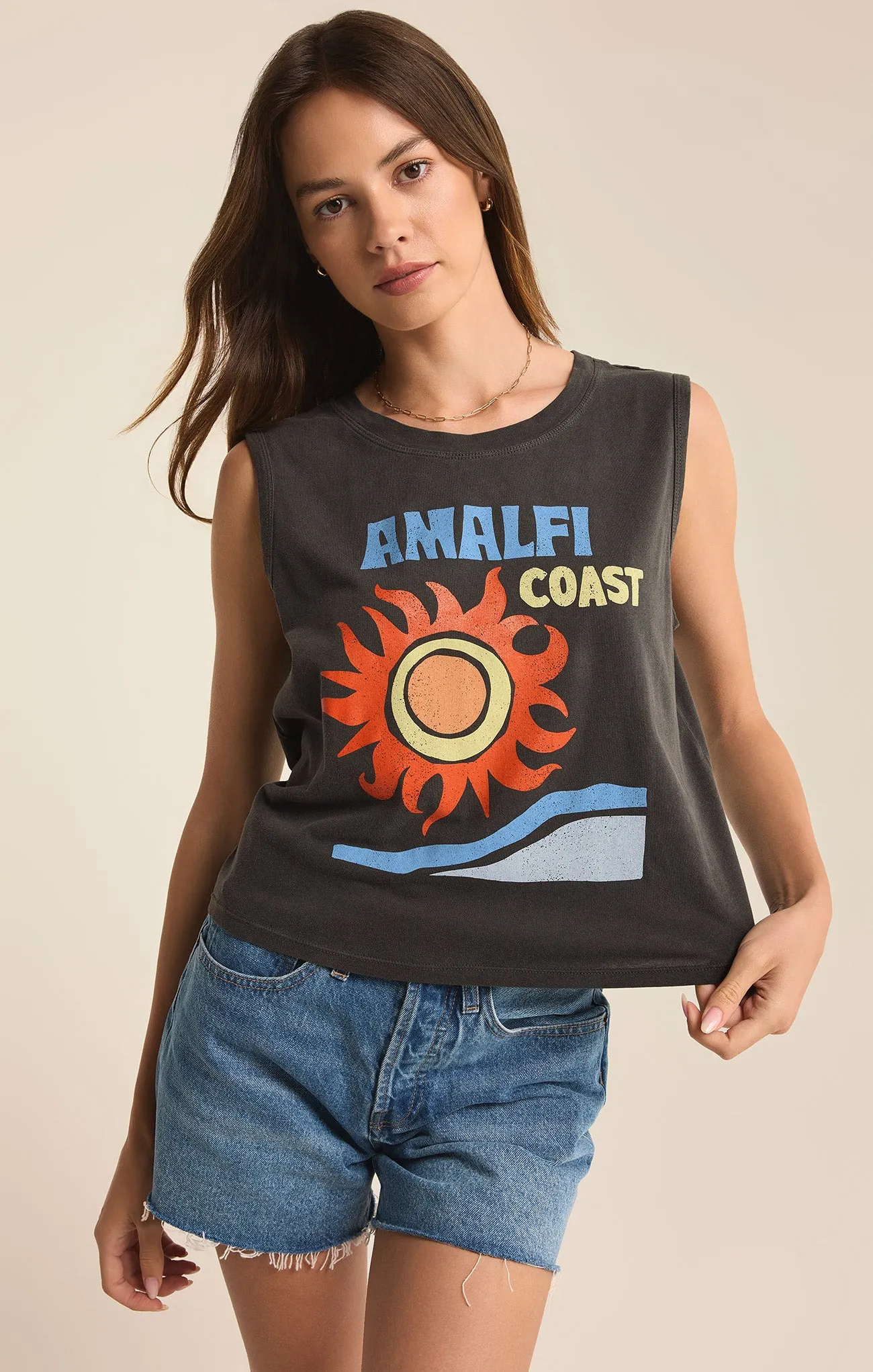 Amalfi Coast La Mer Tank sold by Z Supply product image thumbnail 5