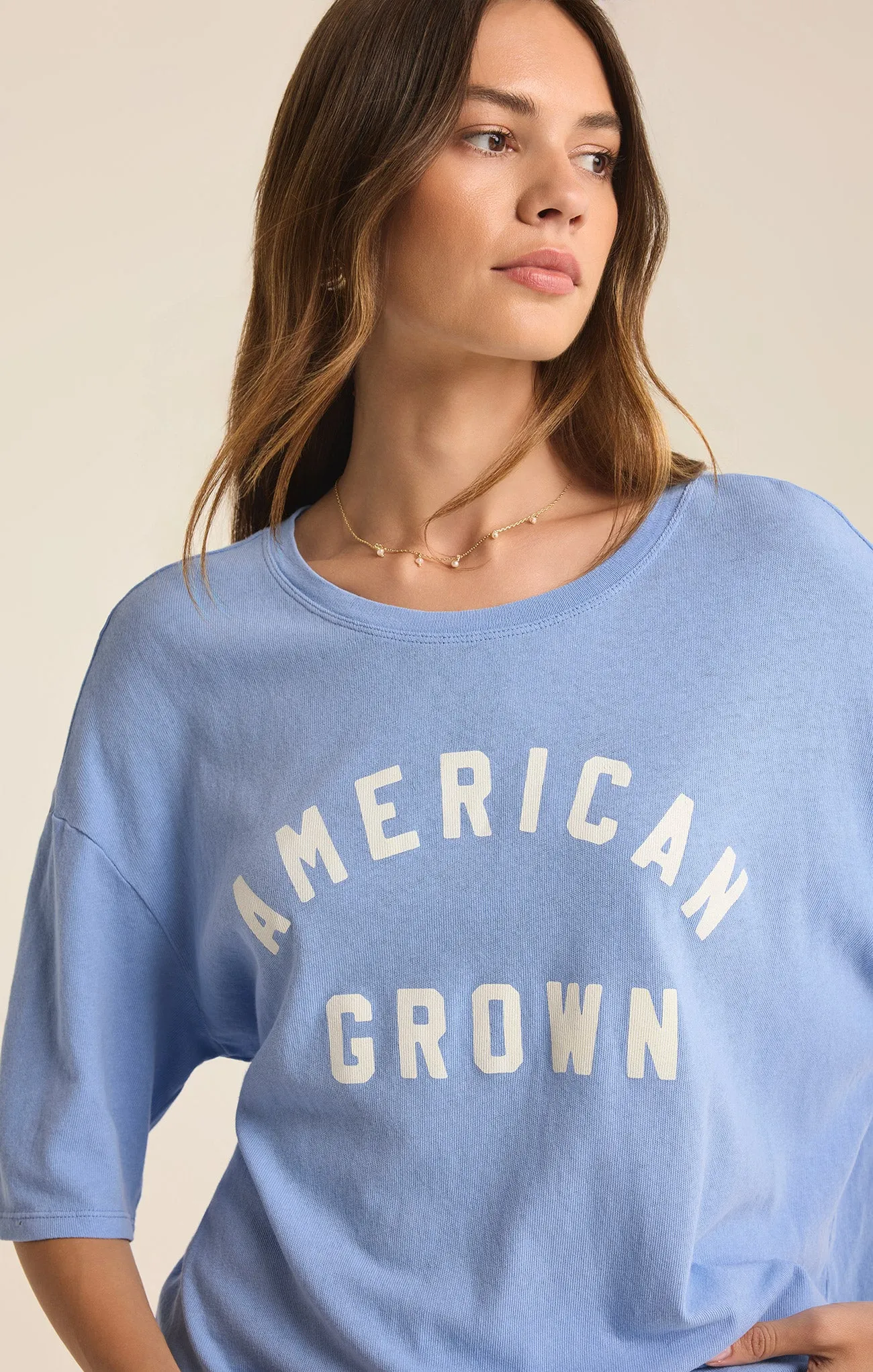 American Grown SoCal Oversized Tee sold by Z Supply product image thumbnail 5