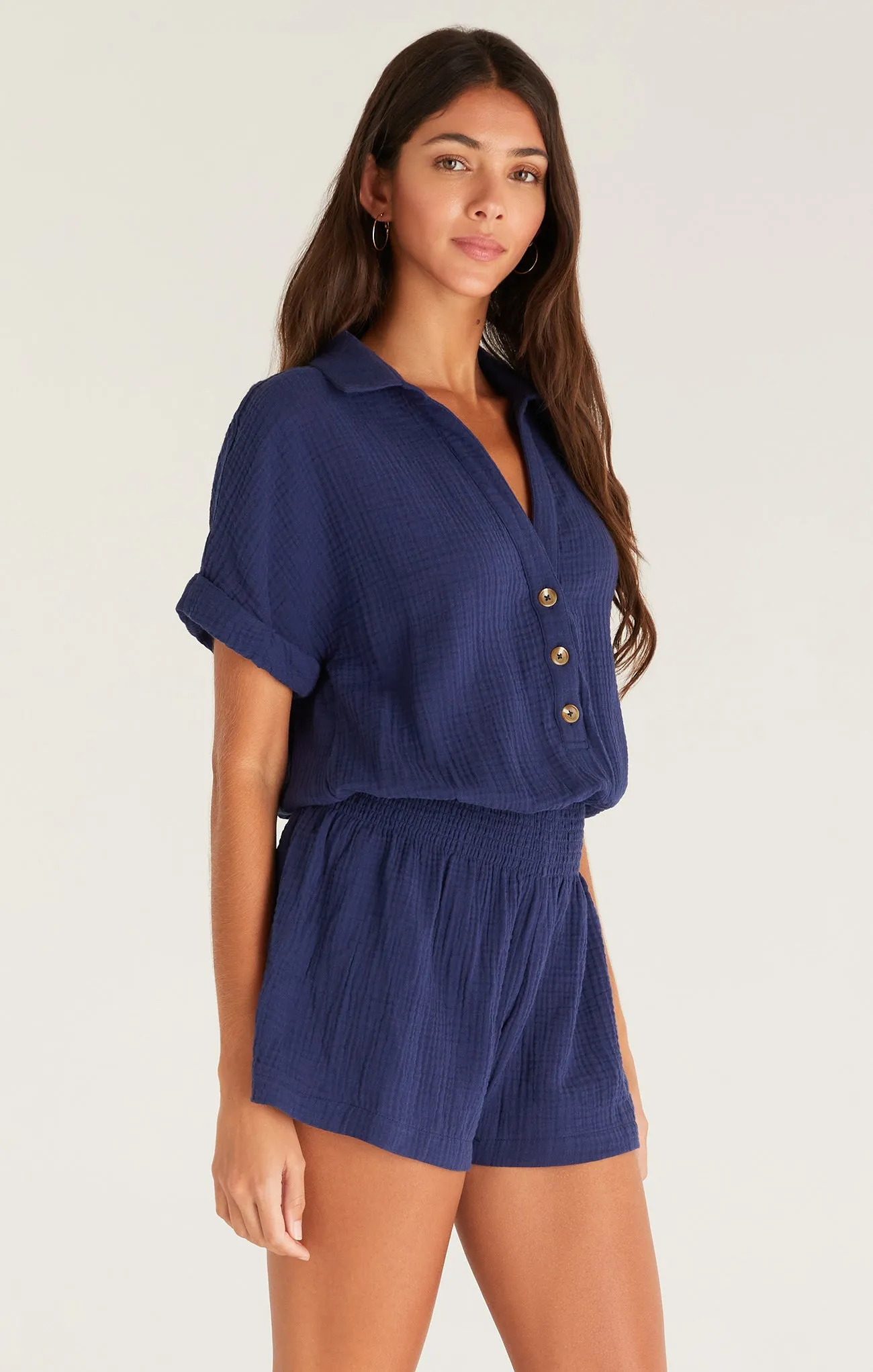 Suntide Gauze Romper sold by Z Supply product image thumbnail 3