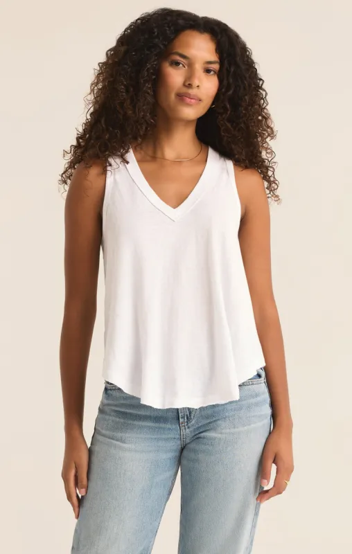 Bayview V-Neck Tank sold by Z Supply