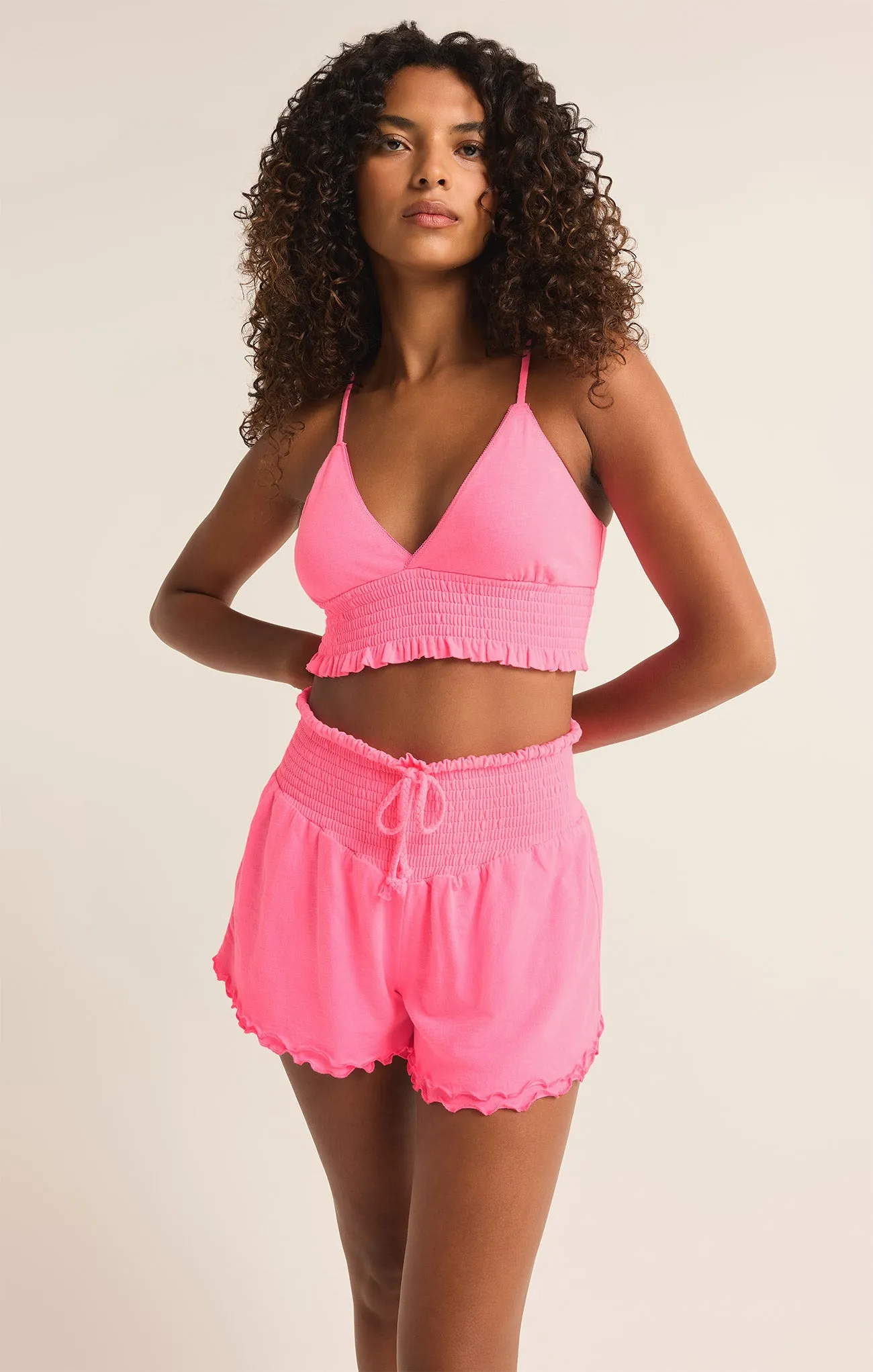 Pretty Smocked Bralette sold by Z Supply product image thumbnail 5