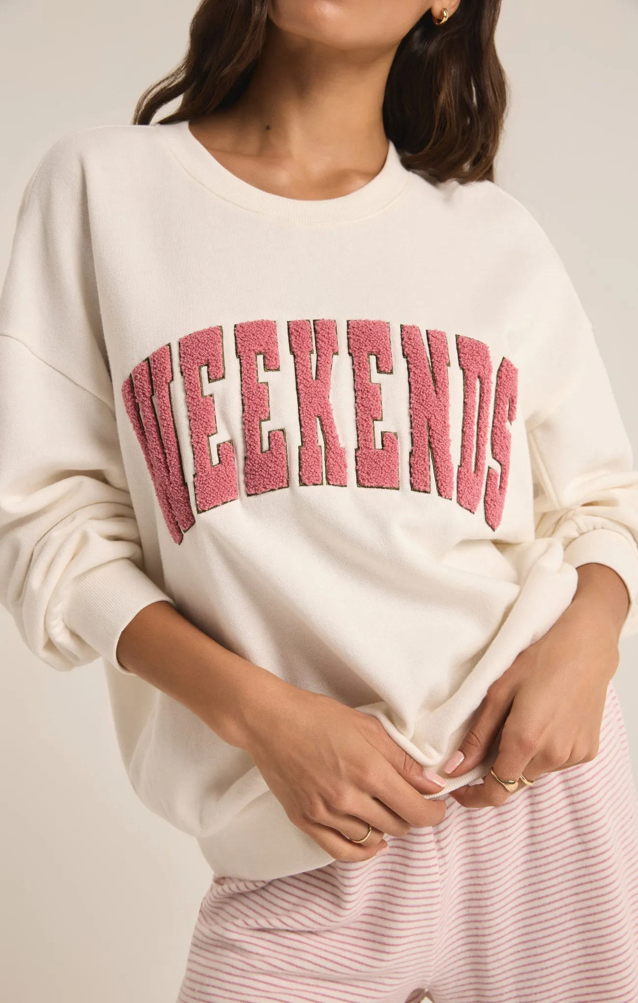 Oversized Weekends Sweatshirt sold by Z Supply product image thumbnail 5
