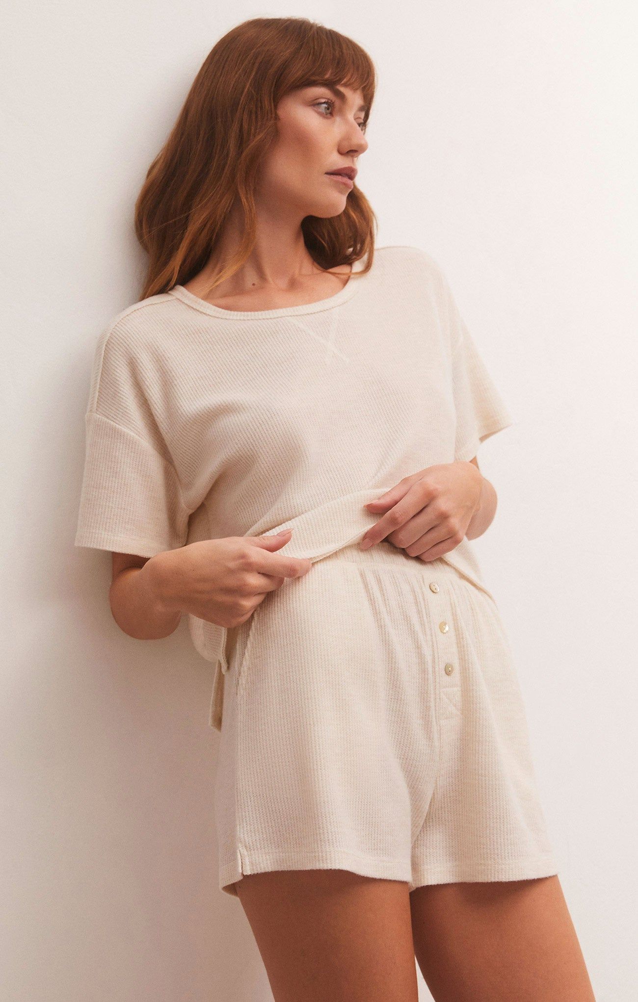 Cozy Days Thermal Tee sold by Z Supply product image thumbnail 3