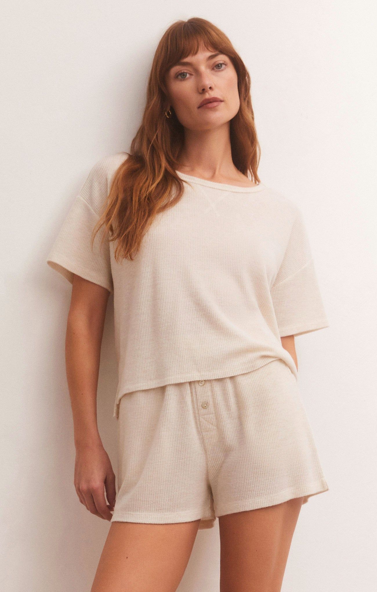 Cozy Days Thermal Tee sold by Z Supply