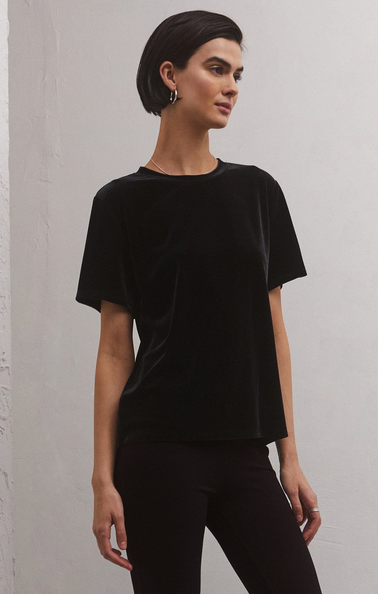 Simone Velvet Top sold by Z Supply product image thumbnail 3