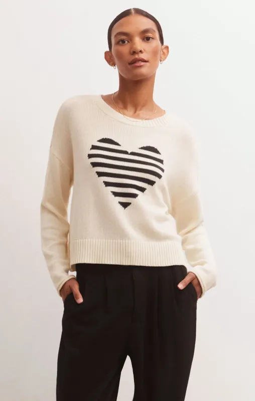 Sienna Heart Sweater sold by Z Supply