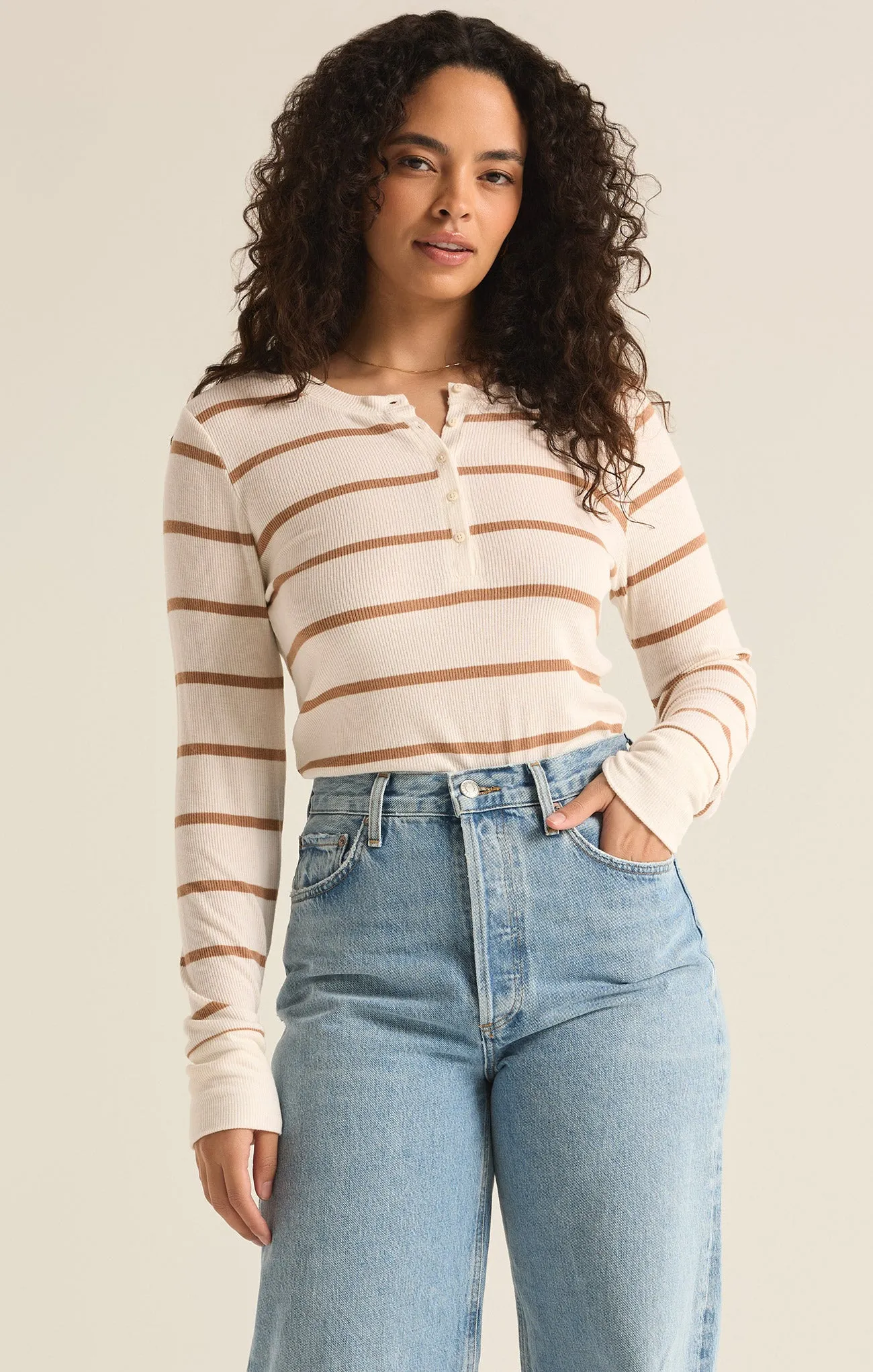 Scarlett Rib Henley sold by Z Supply product image thumbnail 5