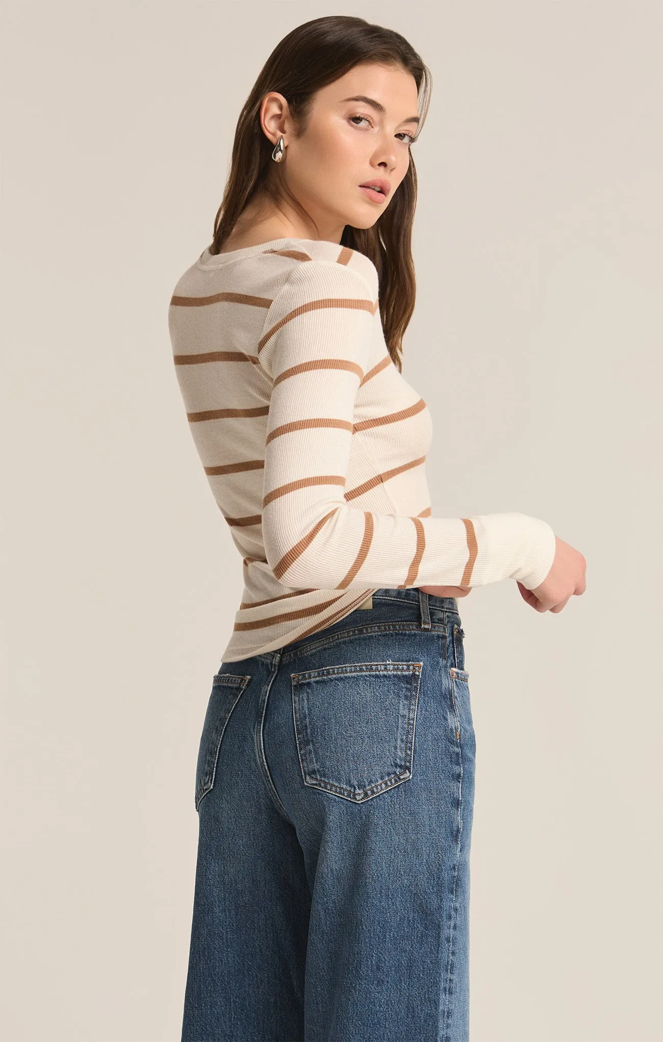 Scarlett Rib Henley sold by Z Supply product image thumbnail 2