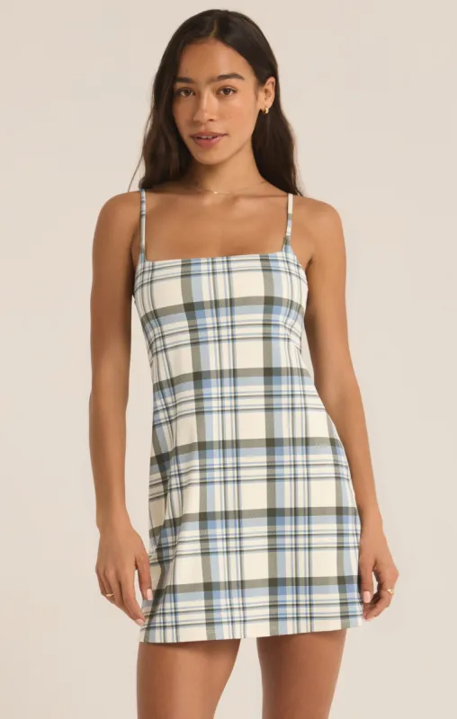 Doubles Plaid Active Dress sold by Z Supply