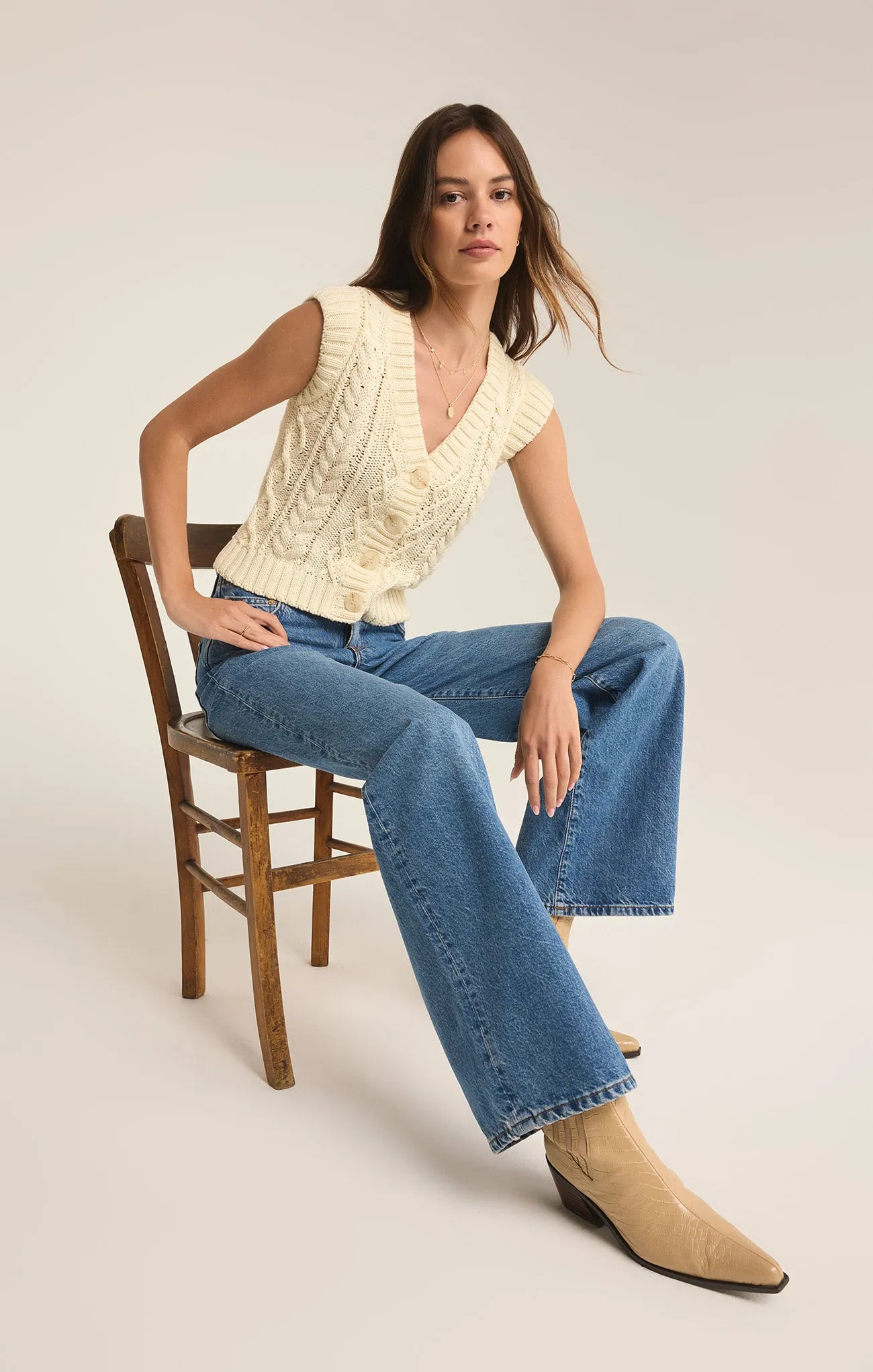 Set Adrift Sweater Vest sold by Z Supply product image thumbnail 5