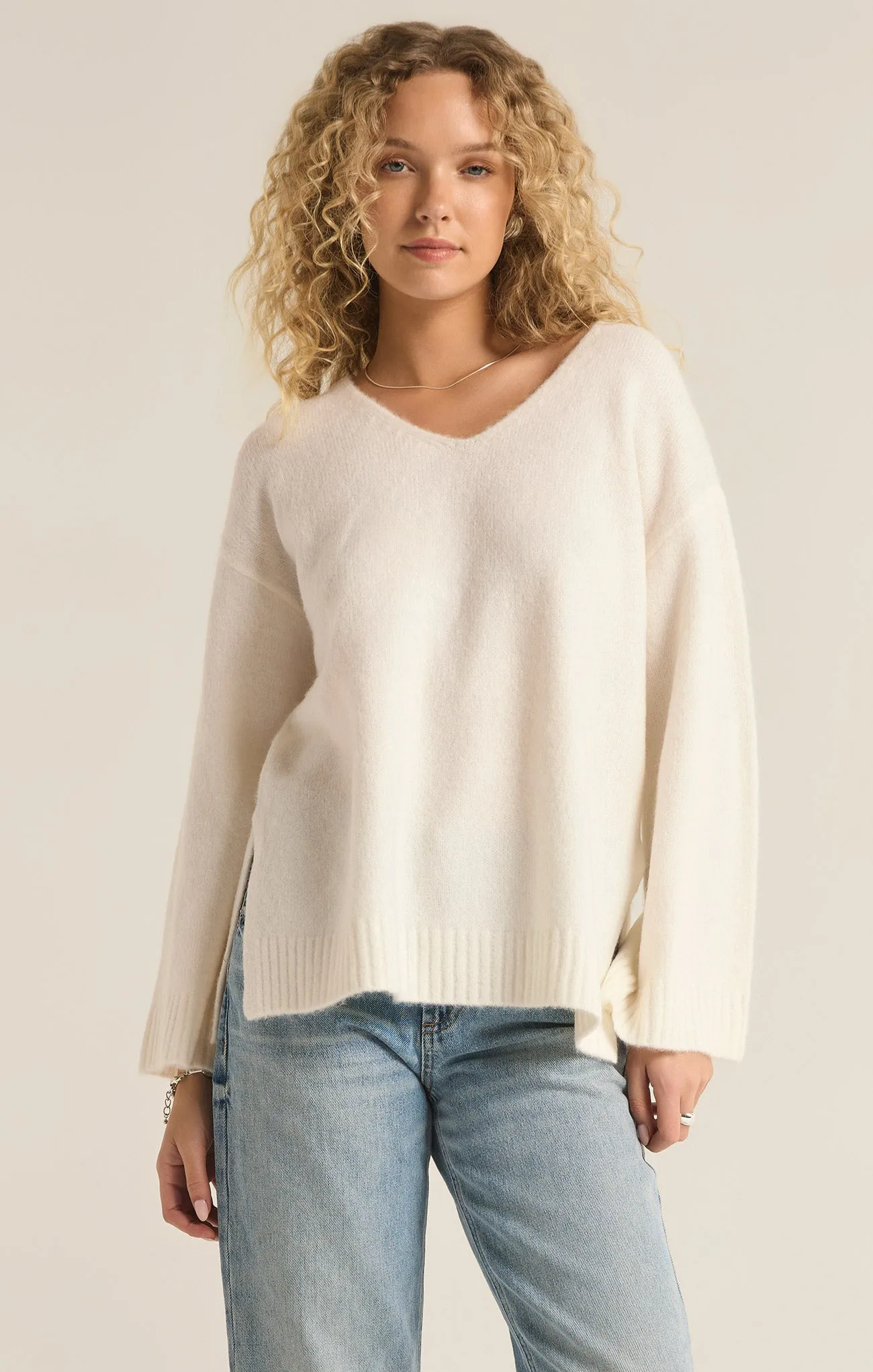 Modern V-Neck Sweater sold by Z Supply product image thumbnail 2
