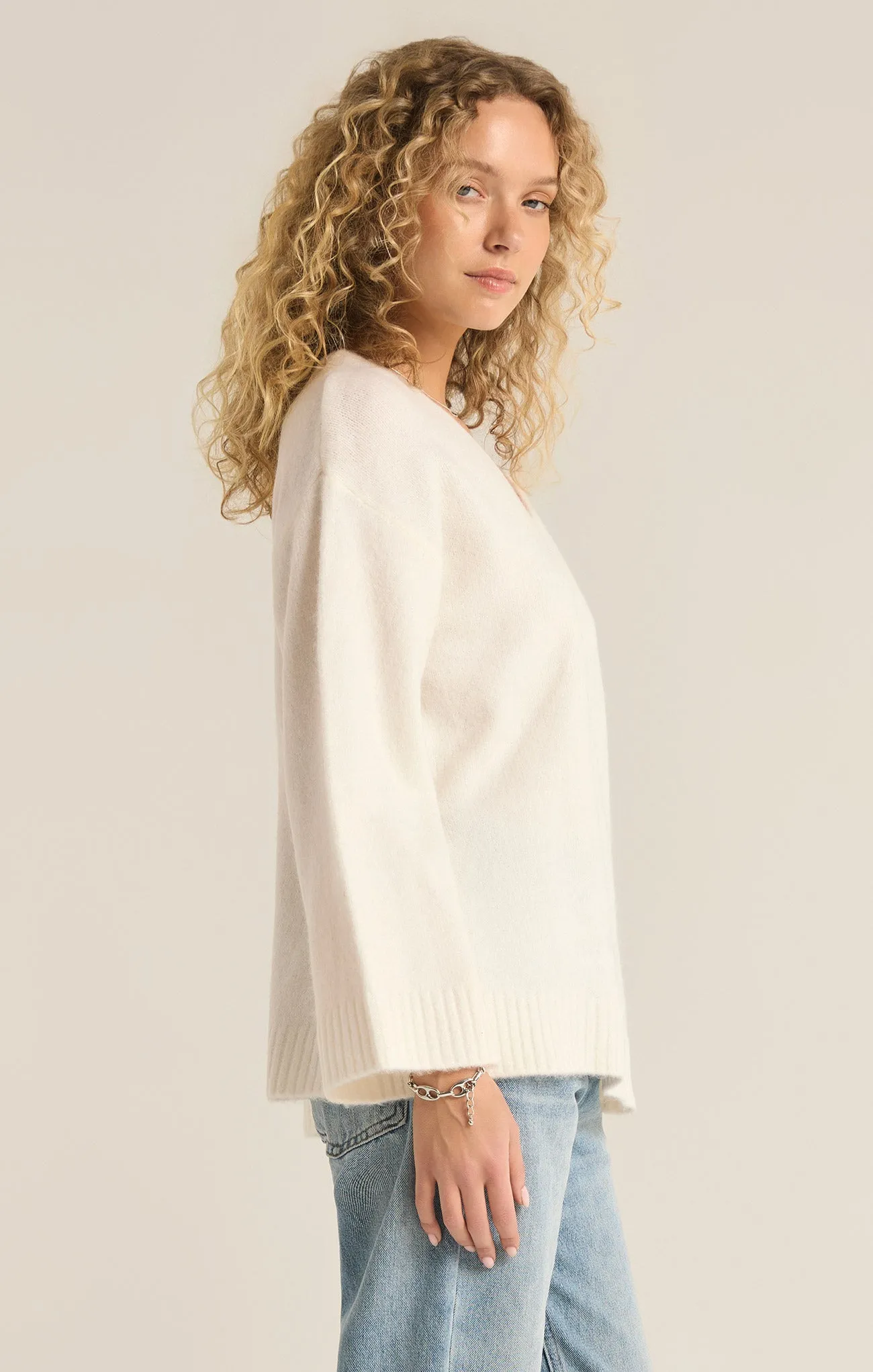 Modern V-Neck Sweater sold by Z Supply product image thumbnail 4